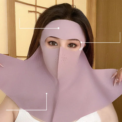 Sunscreen Face Mask with UV Shield