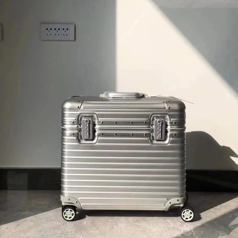 Lightweight Metal Hardside Luggage Case