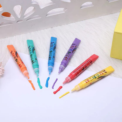 Vibrant 3D Colorful Pens (2 Sets)