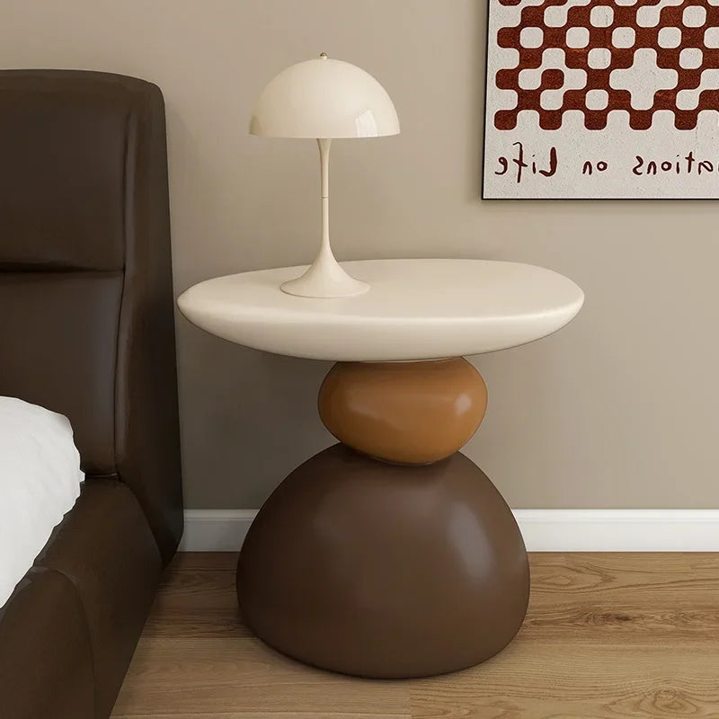 Simple Sleek End Table in Nordic Style