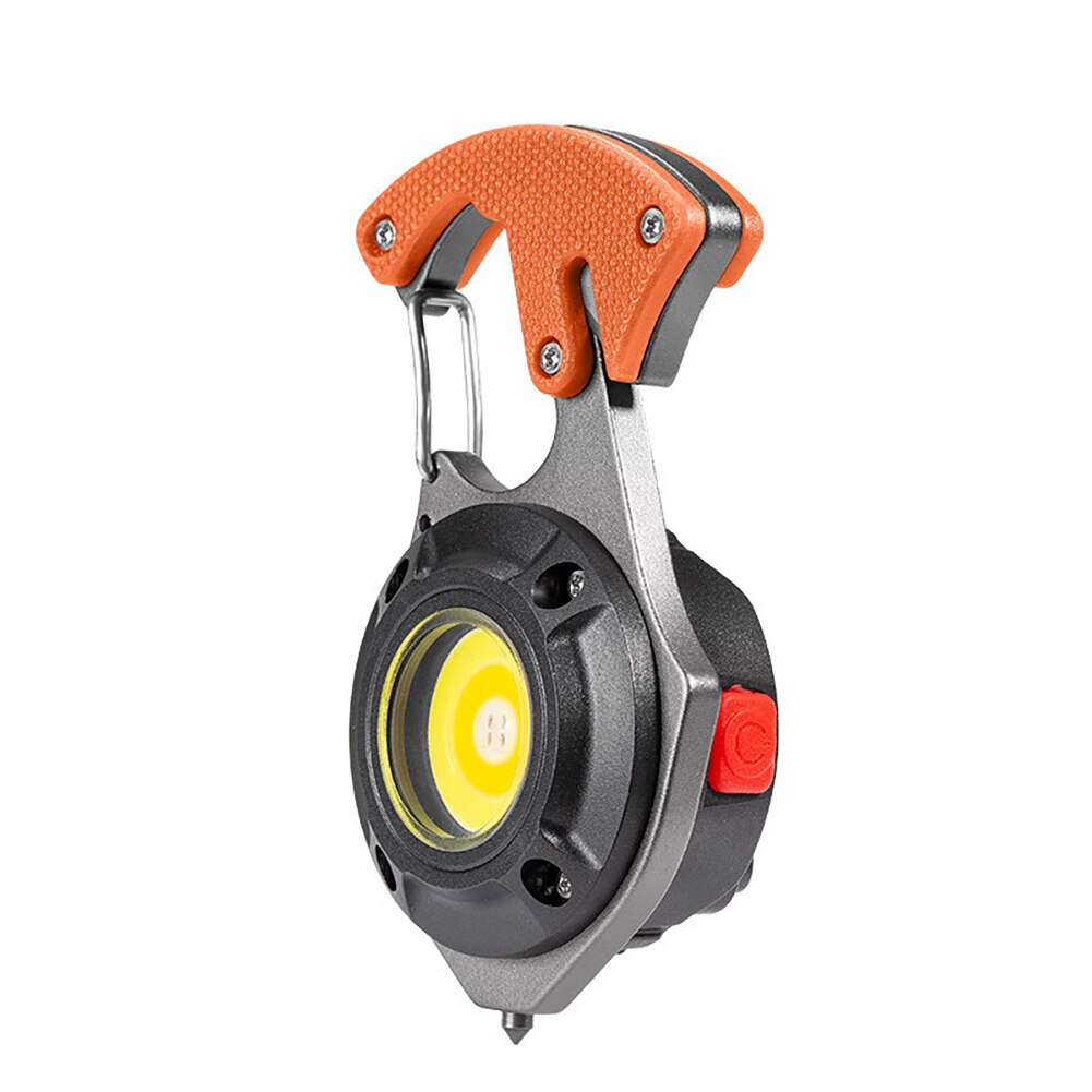 Portable 7in1 LED Flashlight Keychain Lamp