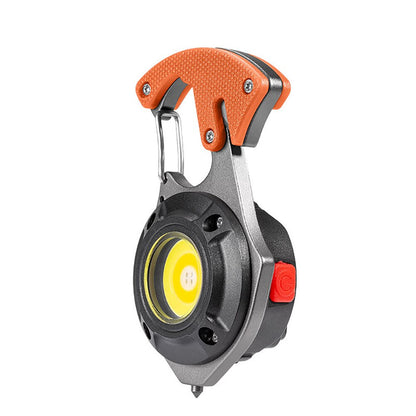 Portable 7in1 LED Flashlight Keychain Lamp