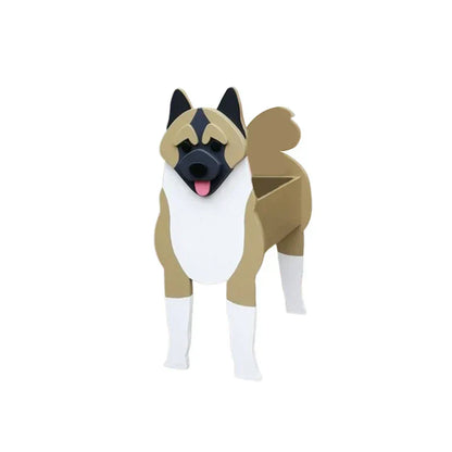 Cute Dog Planter Pot - Fun Pet Flower Container