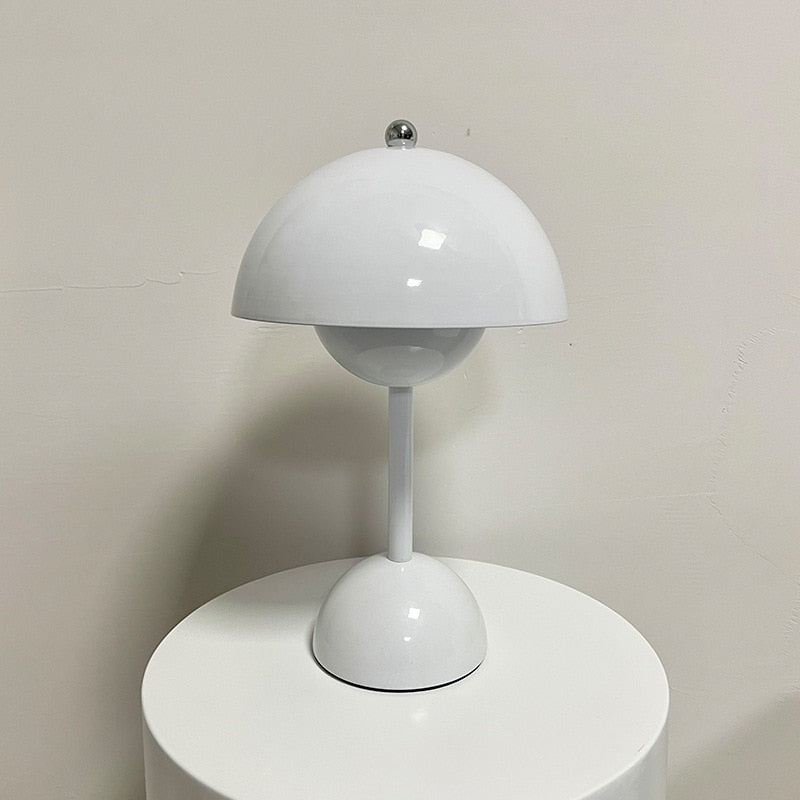 Contemporary Metal Desk LED Lamp