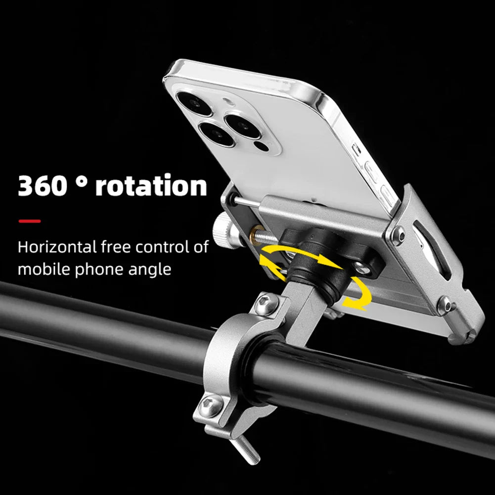 Durable Bike Phone Mount 360 Degree Rotatable Holder