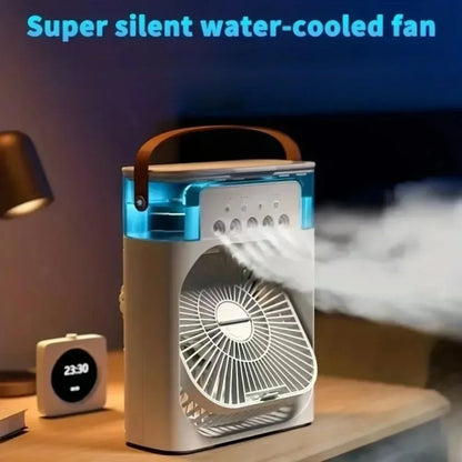 Compact Portable Air Cooler with Fan and Humidifier