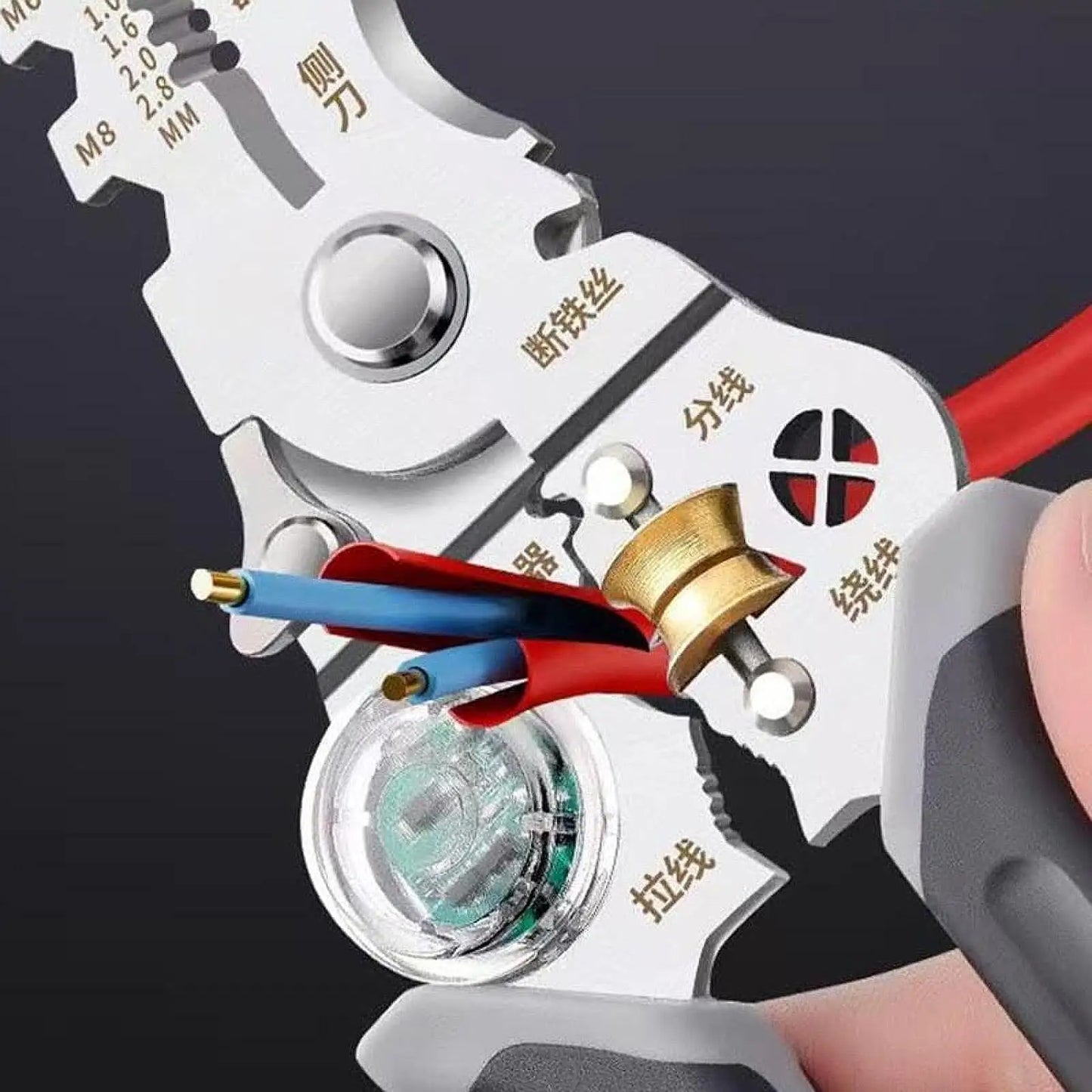 Fesara | 3-in-1 Wire Stripper Tester Plier Tool