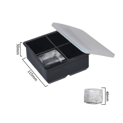 Large Silicone Ice Cube Tray, BPA-Free & Easy Release - Fesara