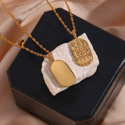 Delicate Astrology Symbol Pendant Necklace