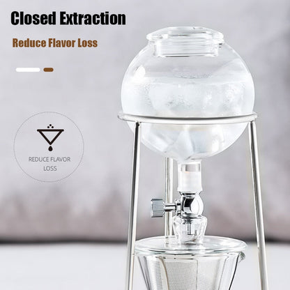 Classic Artistic Glass Coffee Maker