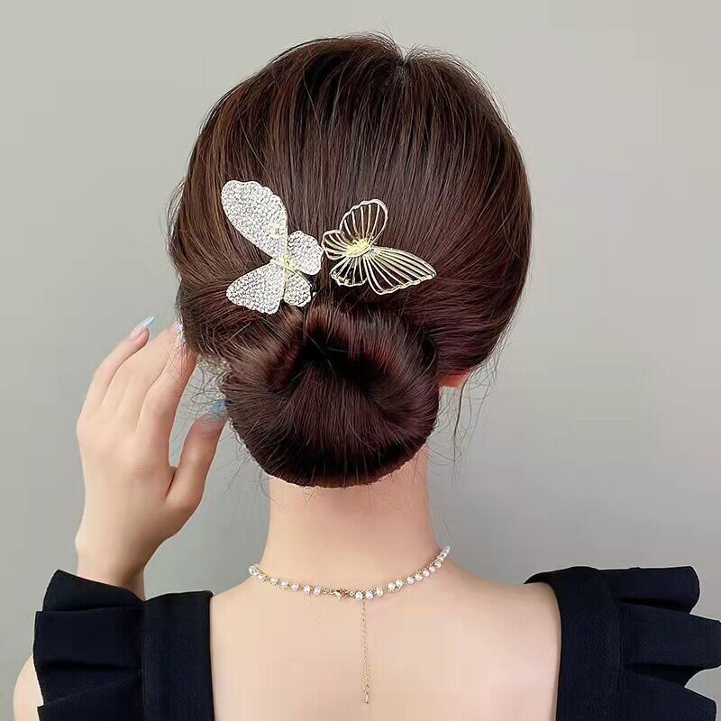 Clear Small Spiral Hair Pins