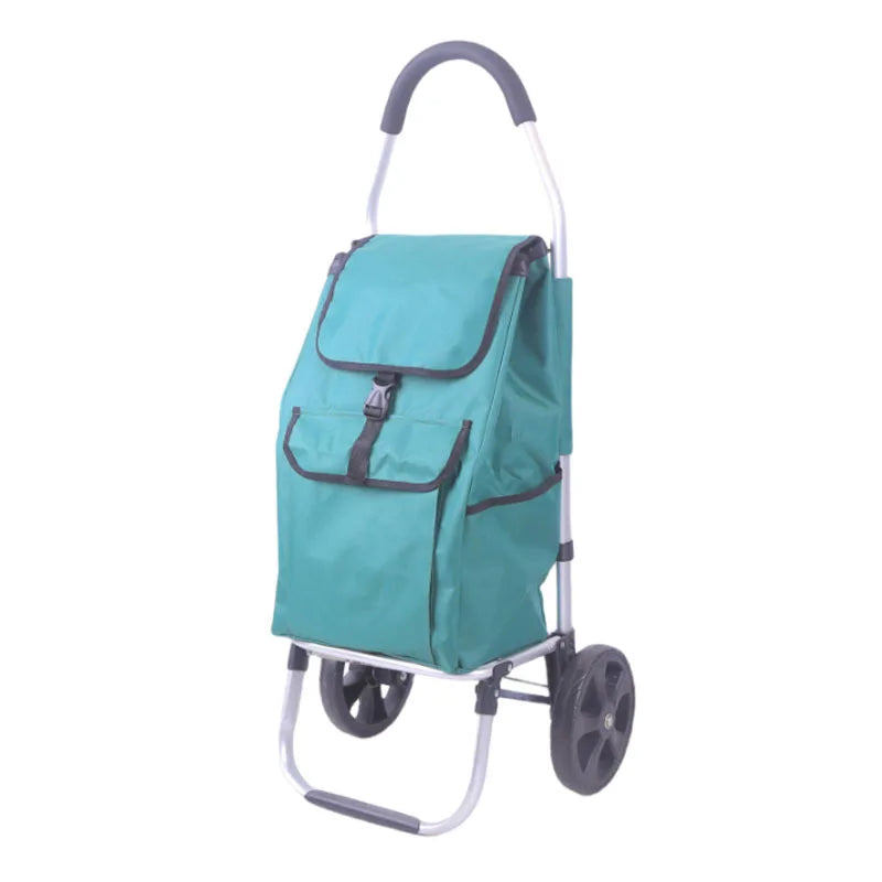 Collapsible Lightweight Aluminum Grocery Cart