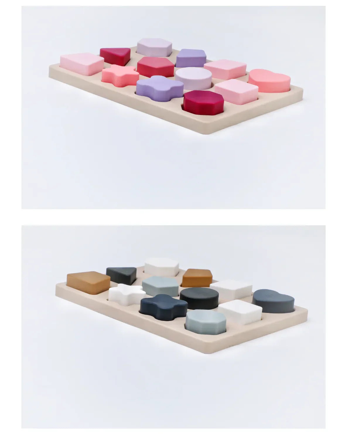 Fun Learning Silicone Shape Puzzle Toy