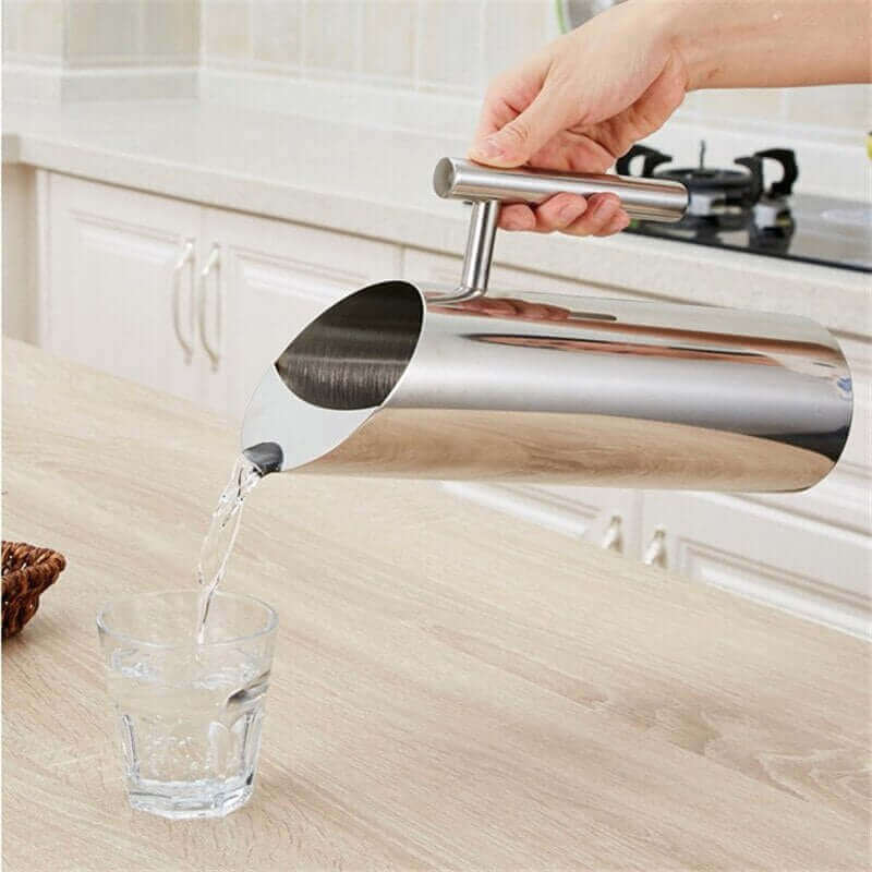 Modern Chrome Iced Water Pitchers
