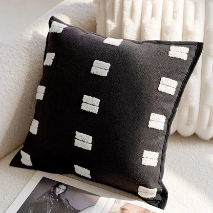 Stylish Embroidered Horse Print Throw Pillow for Home