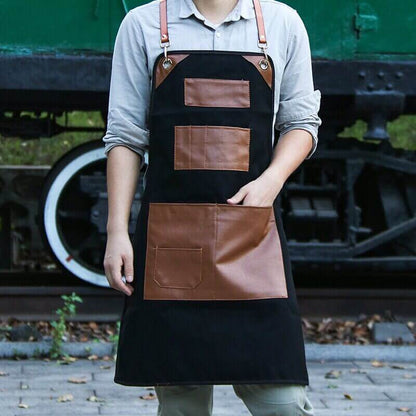 Luxury Genuine Leather Apron Belt