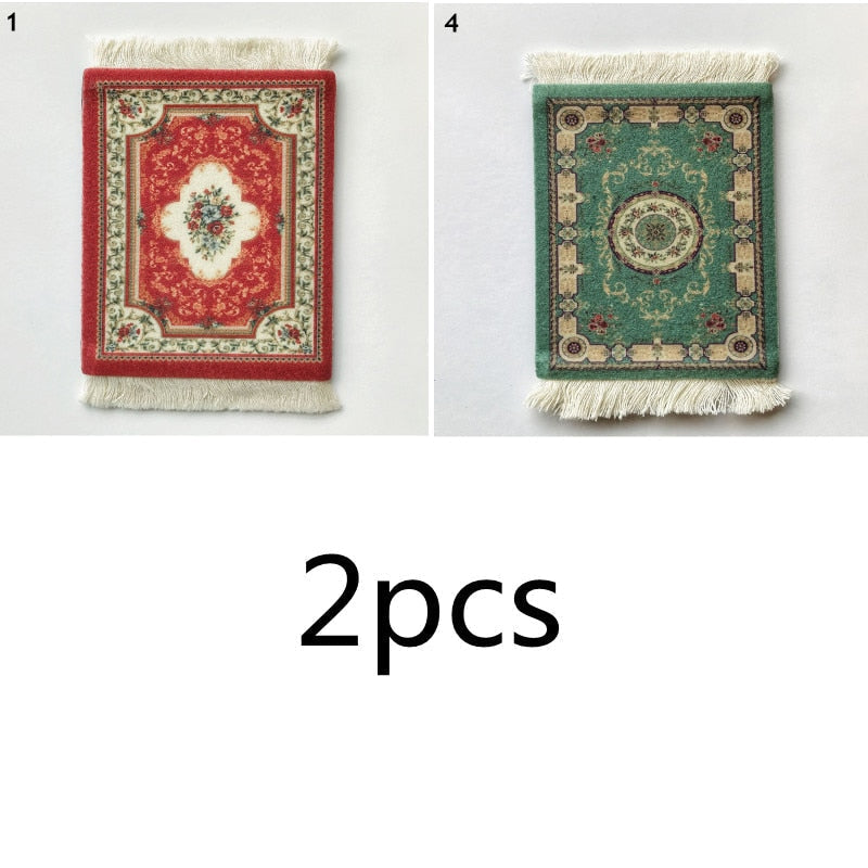 Small Round Moroccan Style Table Coaster
