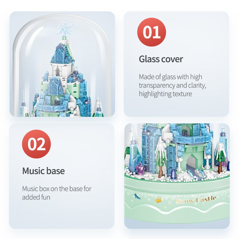 Magical Fairy Tale Castle Music Box