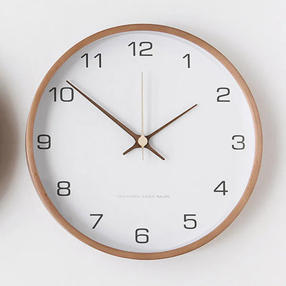 Classic Minimalist Round Wall Clock