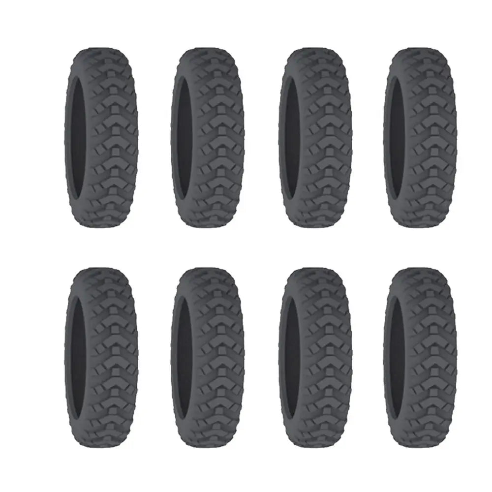 Durable Luggage Wheels Protective Caps 8 Pack