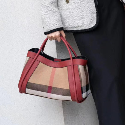 Stylish Ladies Big Patch Leather Cross Body Bag