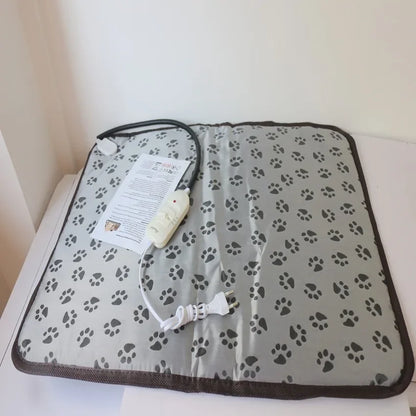 Warm Pet Heating Pad with Timer and Waterproof Coat - Fesara