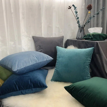 Plush Velvet Accent Pillow for Home and Living Room