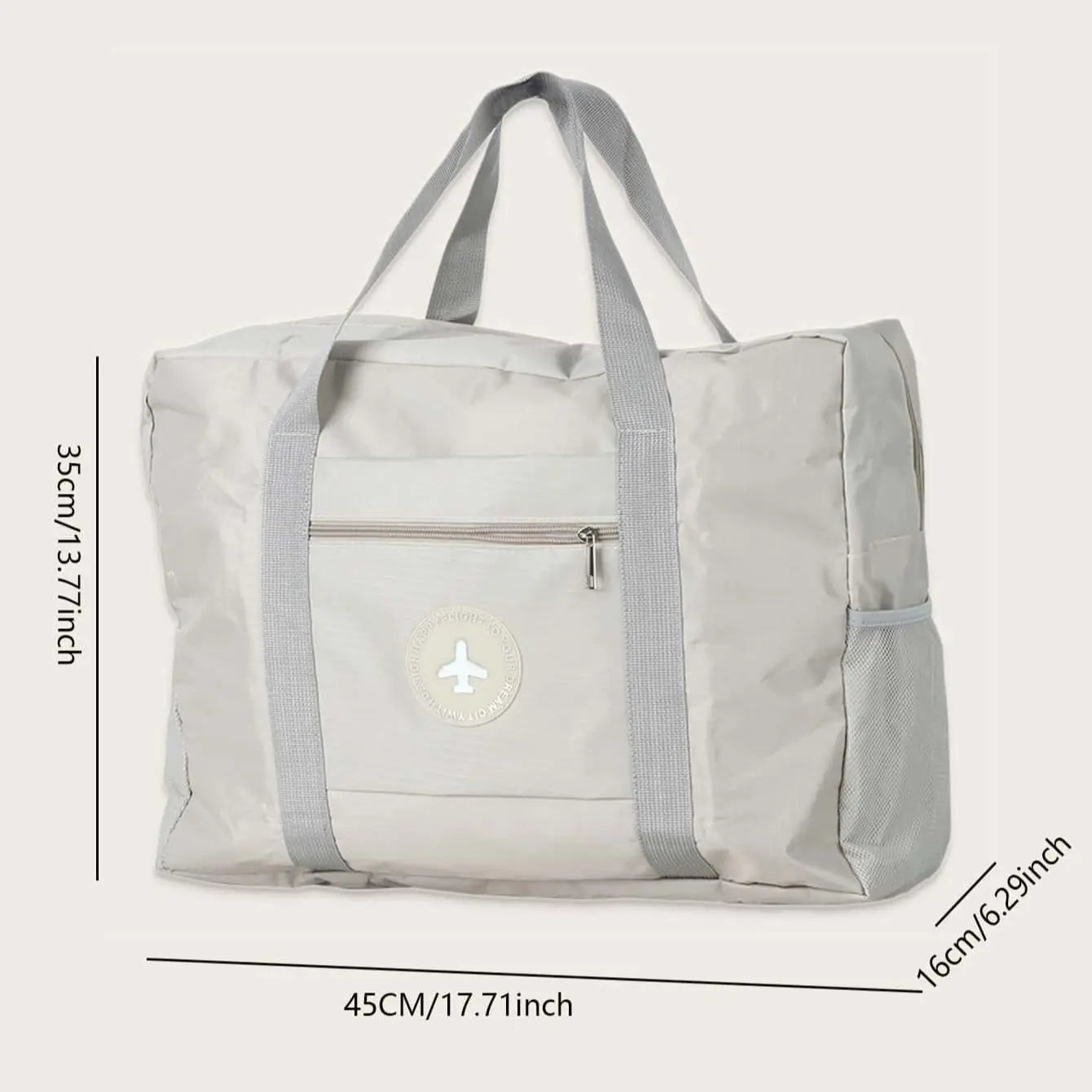 Collapsible Wheeled Duffel Bag with Extra Pockets