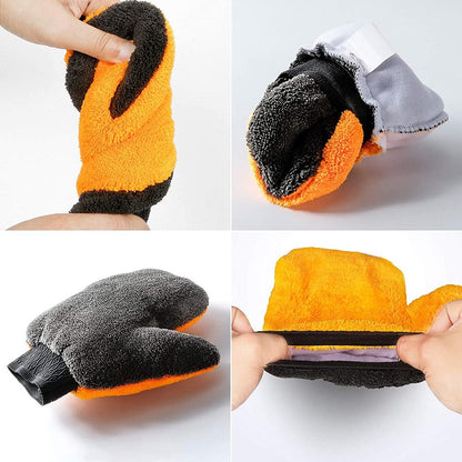 Microfiber Dual Sided Auto Cleaning Glove