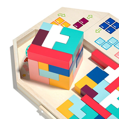 Fun Wooden Brain Teaser Puzzle