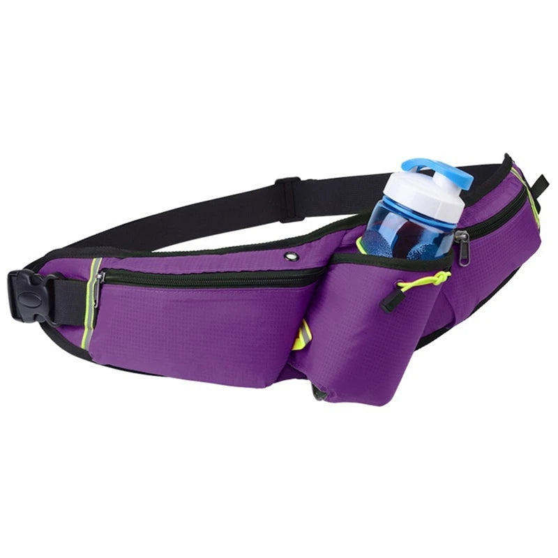 Waterproof Running Waist Pack with Bottle Holder