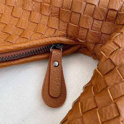 Luxury Leather Tote Handbag