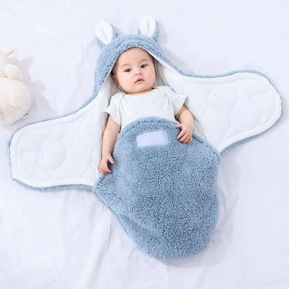 Cuddly Bunny Baby Sleep Sack Swaddle Blanket