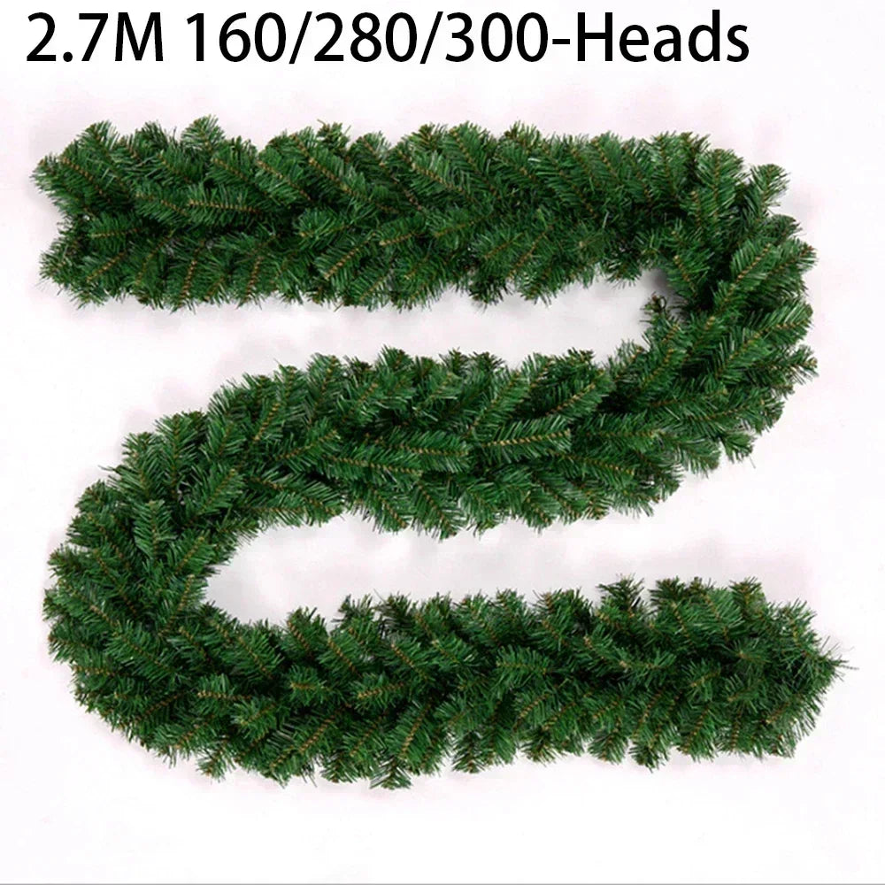 Premium Artificial Christmas Fir Garland 2.7m Long