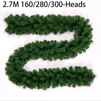Premium Artificial Christmas Fir Garland 2.7m Long