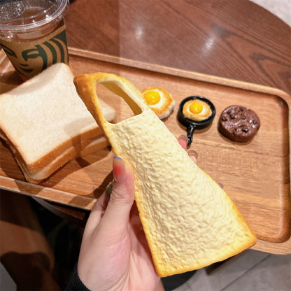 Colorful 3D Toast Pattern Phone Case