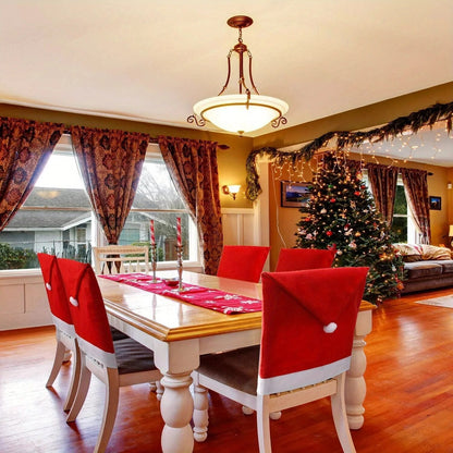 Holiday Red Chair Slipcovers