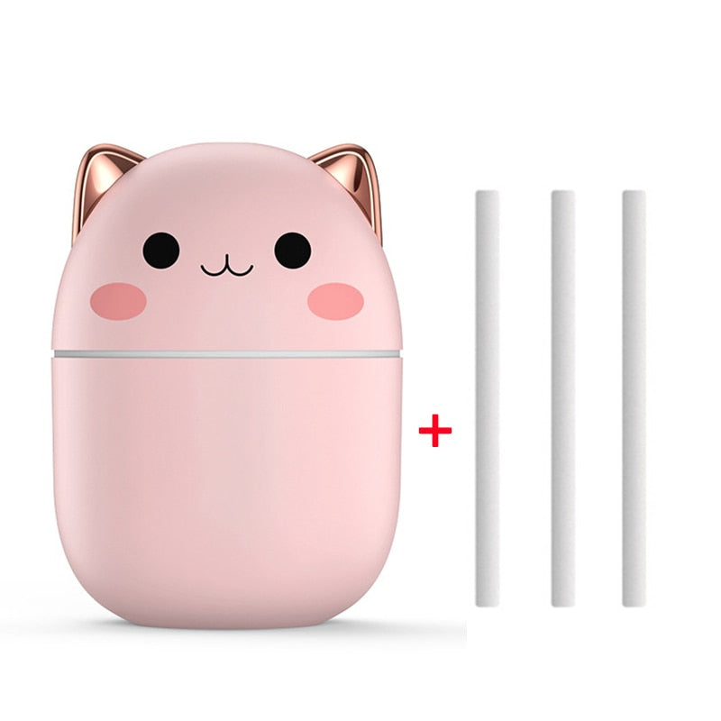 Compact LED Air Purifier Humidifier for Home