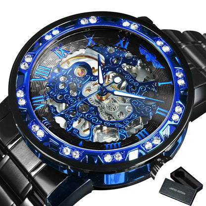 Stylish Mechanical Skeleton Men's Watch