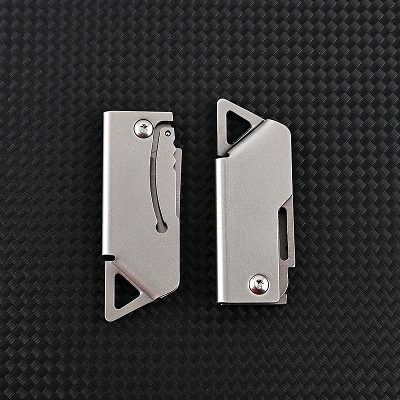Portable Compact Stainless Steel Pocket Knife