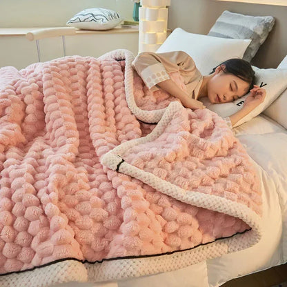 Soft Turtle Velour Throw Blanket