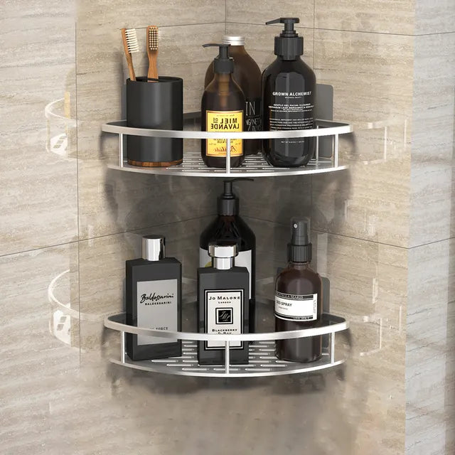 Easy Install Shower Caddy - Compact Bathroom Shelf