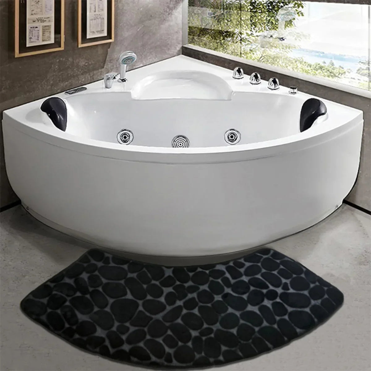 Soft Grip Anti-Slip Bathroom Floor Mat