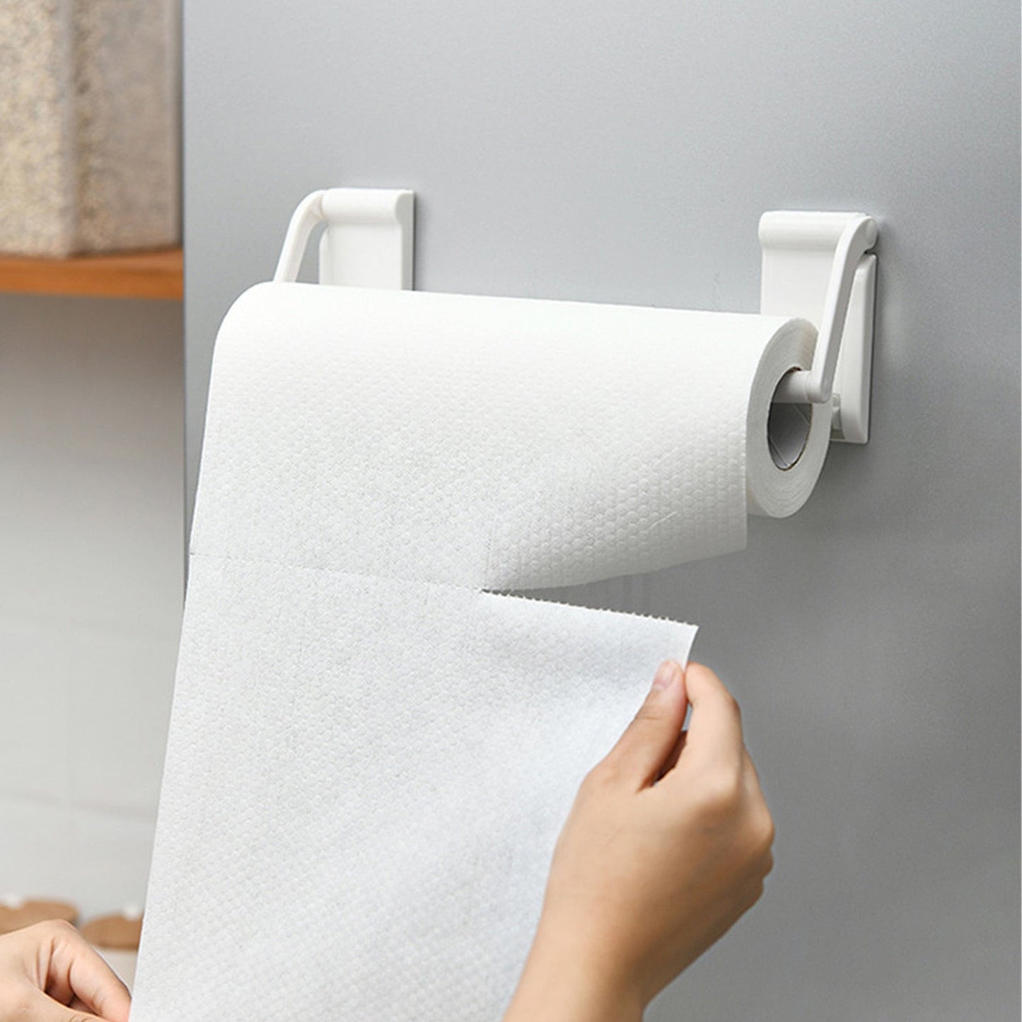 Strong Adhesive Paper Towel Roll Holder