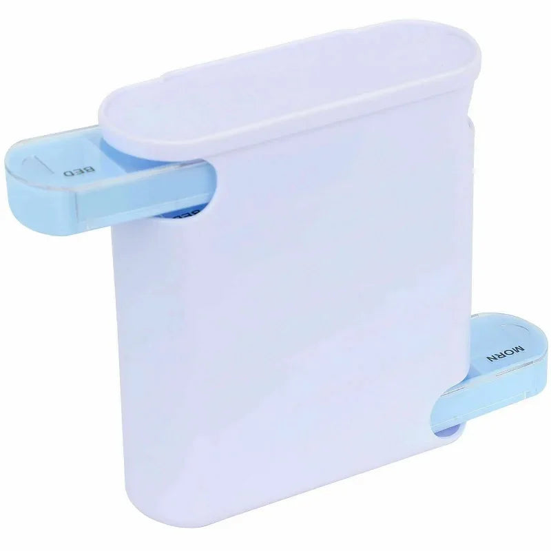Daily Pill Box Organizer 7 Day Portable Case