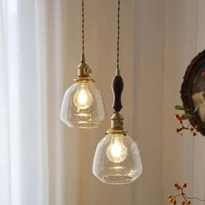 Classic Vintage Glass Table Lamp