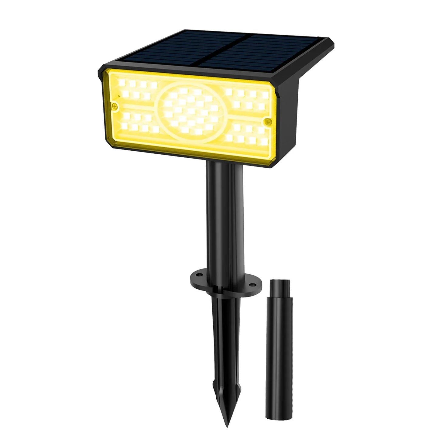 Bright Solar Powered Spotlight with 49 LEDs