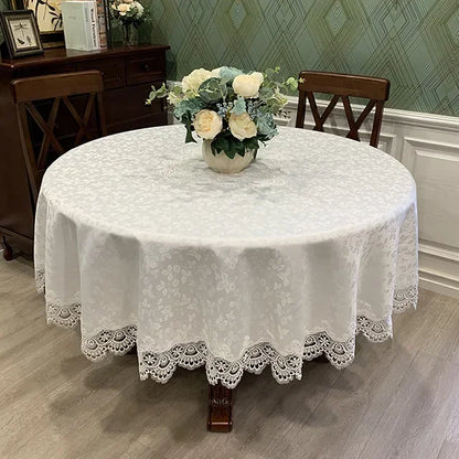Elegant Lace Dining Table Cover