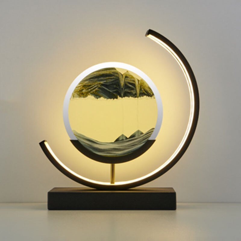 Modern 3D LED Table Lamp Elegant Home Decor