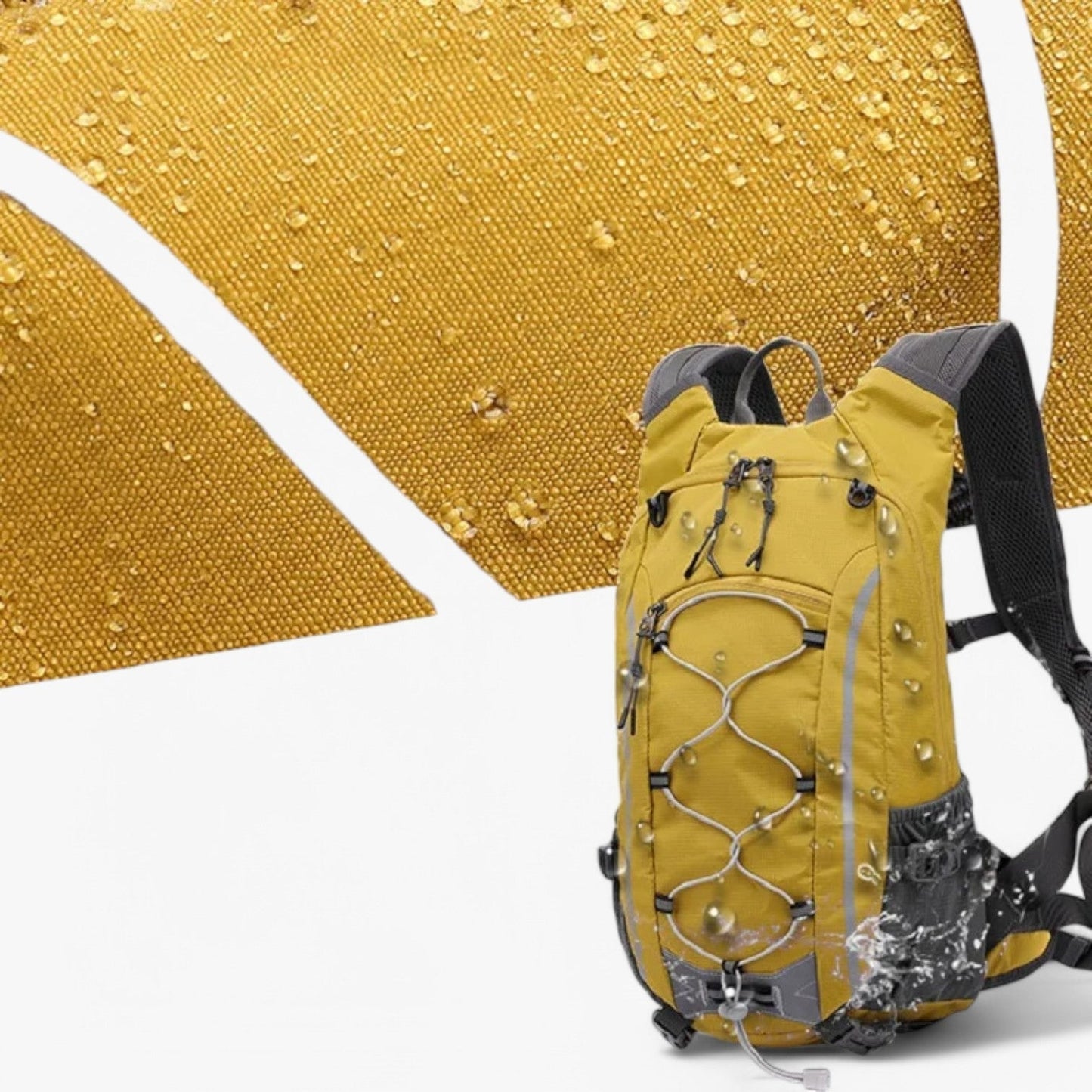 Compact 20L Outdoor Backpack - Water Resistant Hiking Bag